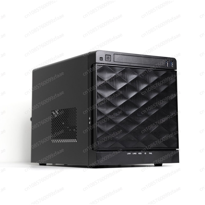 Case Mesh Panel - Çok Bölmeli NAS Depolama Mini ITX