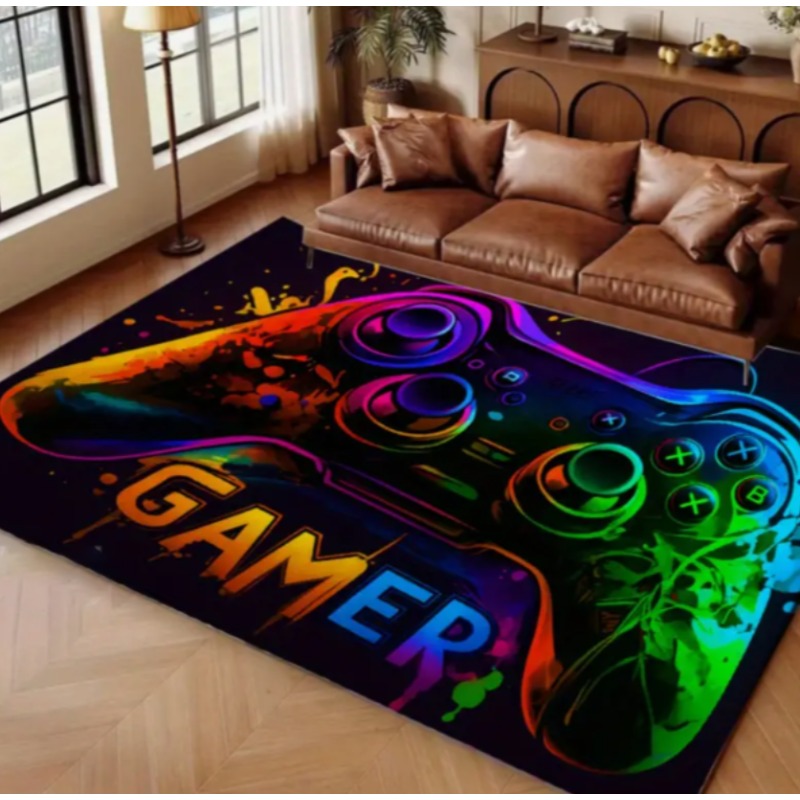 Gaming Hand Accessories - Flanel Yer Halısı Oyuncu Halısı ve