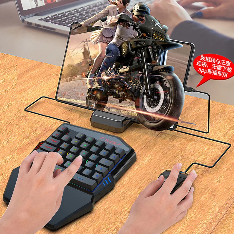 T-WOLF TF900 tek elle klavye t - Gaming Hand Accessories incelemesi ve fiyatı