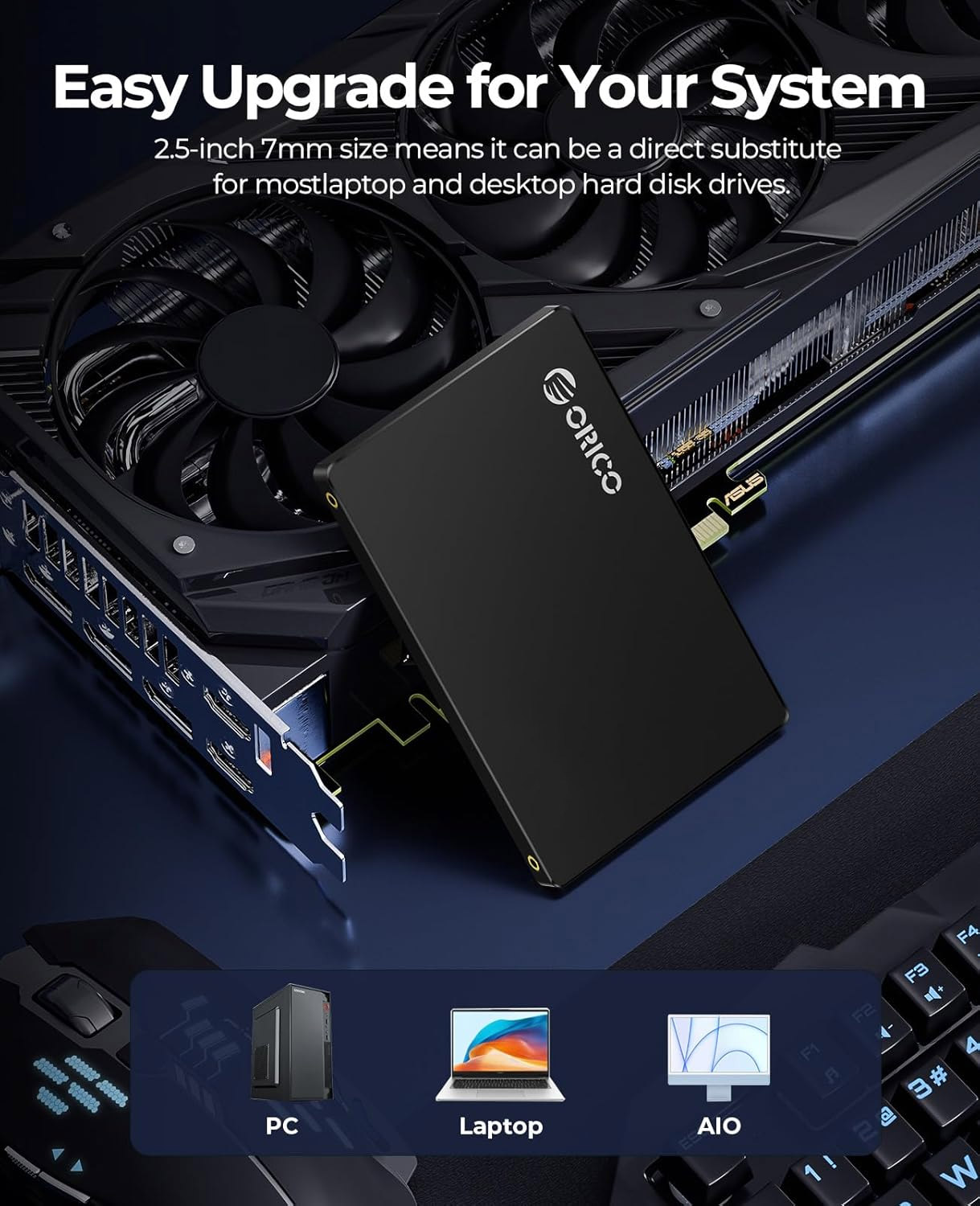 ORICO 1TB SATA SSD 2.5 İnç Dah - Samsung Ssd Evo 870 incelemesi ve fiyatı