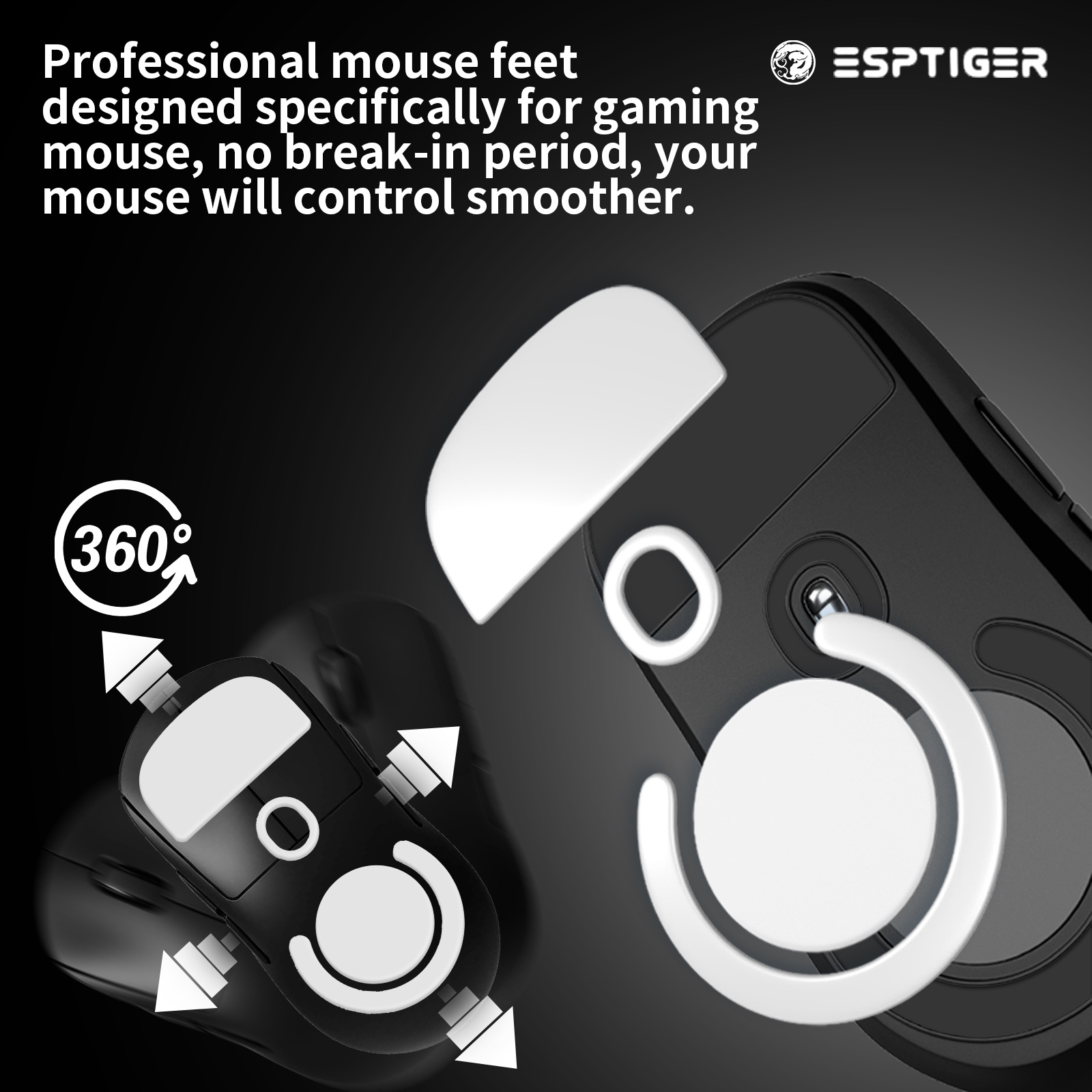1 paket EspTiger ICE V2 oyun f - Gaming Accessories Logitech incelemesi ve fiyatı