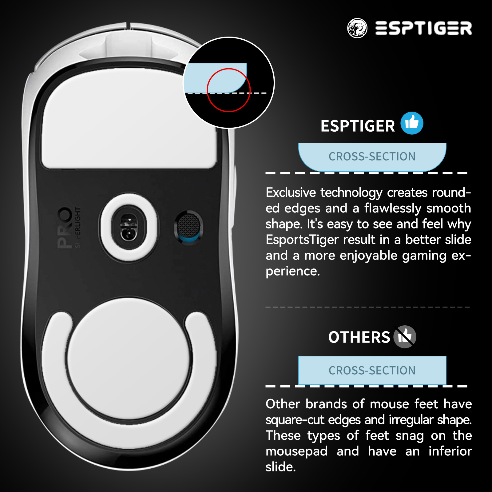 1 paket EspTiger ICE V2 oyun f - Gaming Accessories Logitech incelemesi ve fiyatı