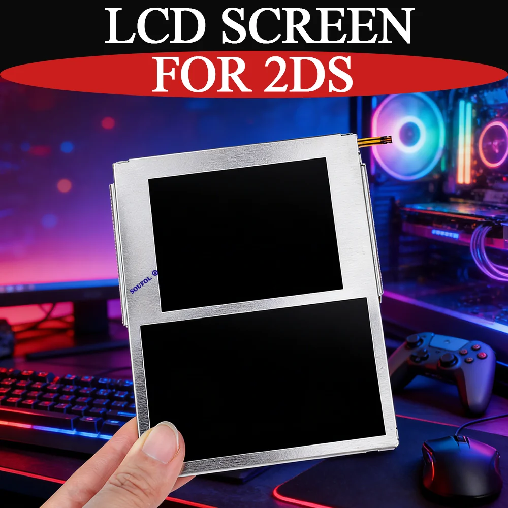 YENI 1 ADET 2DS LCD ekran ekra - Gaming Accessories Dropshipping Suppliers incelemesi ve fiyatı
