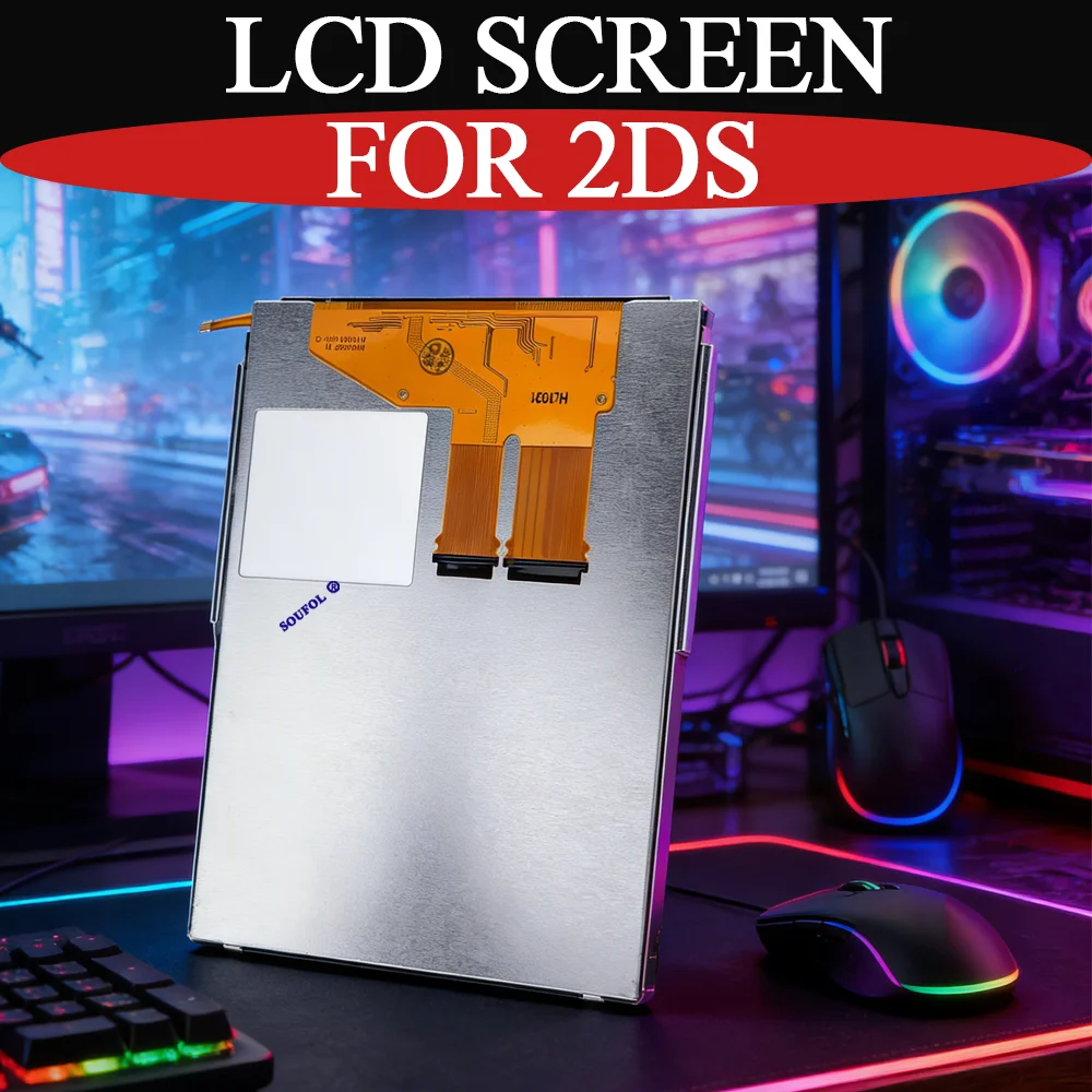 YENI 1 ADET 2DS LCD ekran ekra - Gaming Accessories Dropshipping Suppliers incelemesi ve fiyatı